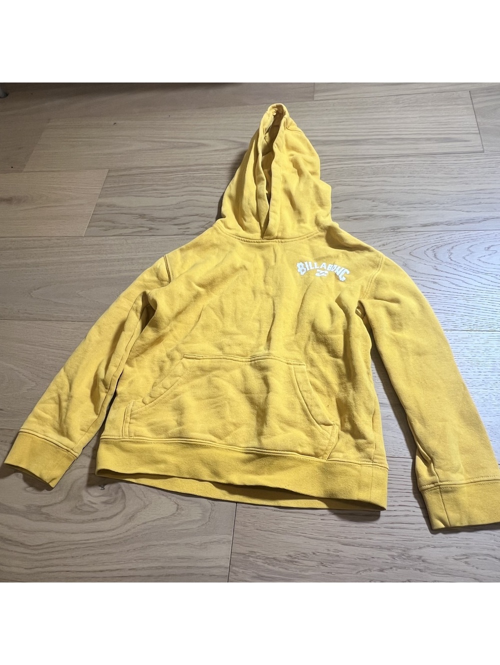 Billabong Youth Yellow Hoodie – Size 7